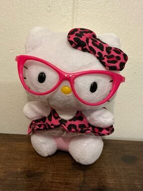 Rare HTF Nerdy Sanrio Hello Kitty TY Plush Toy